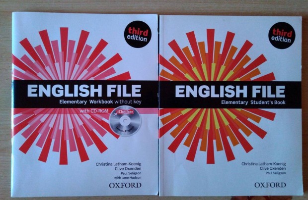 Oxford English File Knyv + Munkafzet + CD hozz!