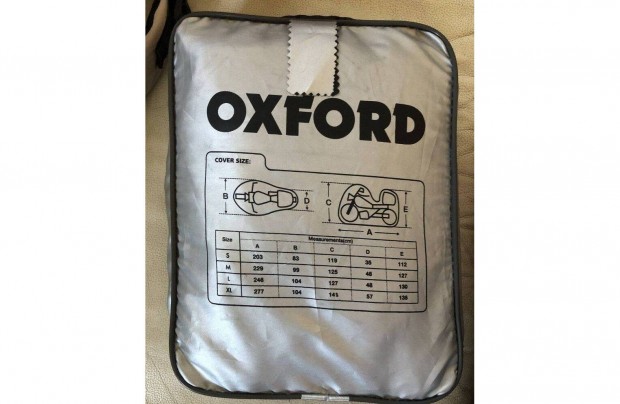 Oxford motortakar ponyva L-es mretben (szinte j) Postzom is!