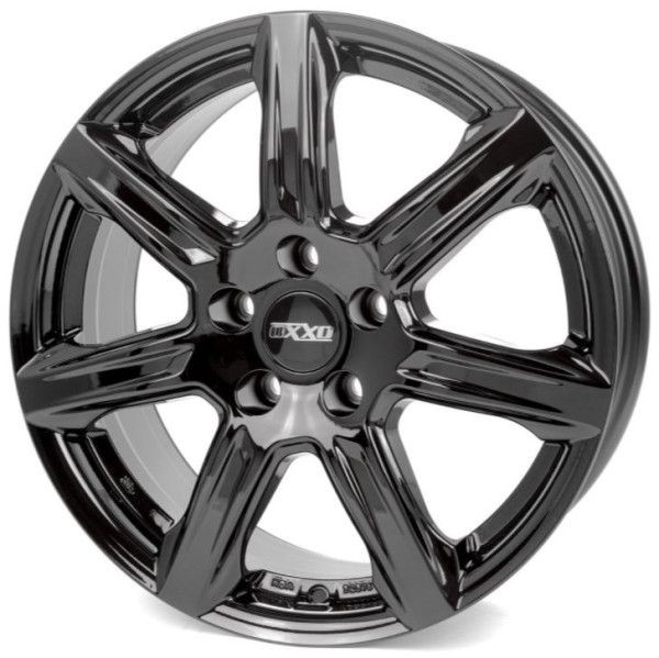 Oxxo 5X115 7.5X18 ET45 70.2 FEROX BLACK j alufelni
