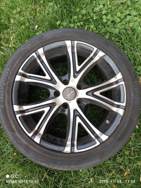 Oxygen Fekete Polrozott Alufelni(17) 