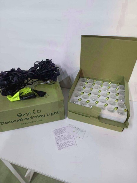 Oxyled decorative fényfűzér 50 izzós 15 m
