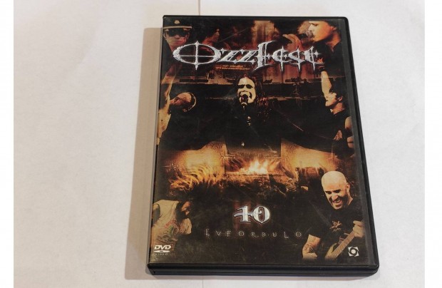 Ozzfest 10. vfordul DVD Budapest Film Black Sabbath, Anthrax, Rob Zo