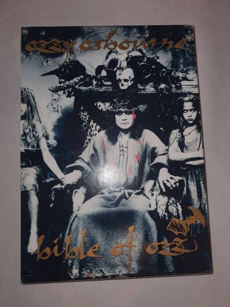 Ozzy Osbourne Bible of Ozz Japan CD Box