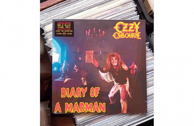 Ozzy Osbourne - Diary of a Madman Bakelit Lemez LP Bontatlan