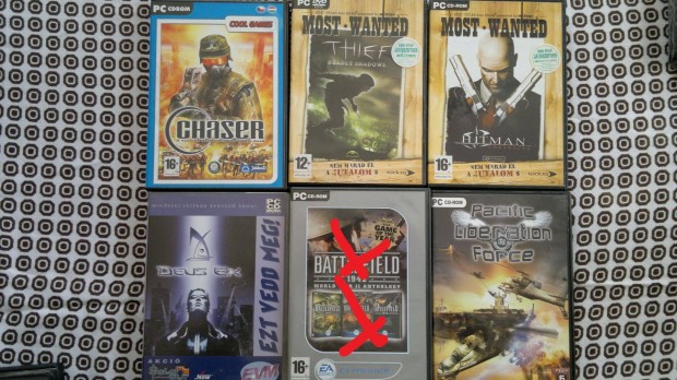 PC Akciós játékok csomag 5db