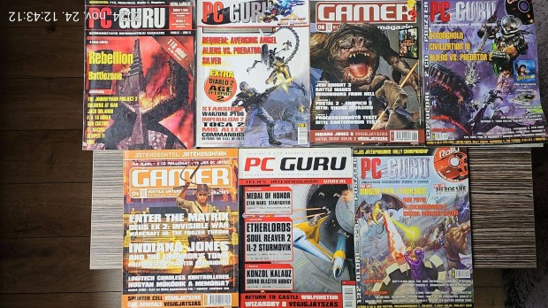 PC Guru - 7 db lapszám