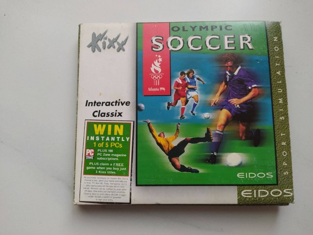 PC Olympic Soccer Eidos jtk 1992-bl