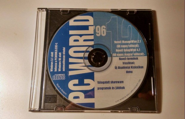 PC World 1996/12 CD (teszteletlen)