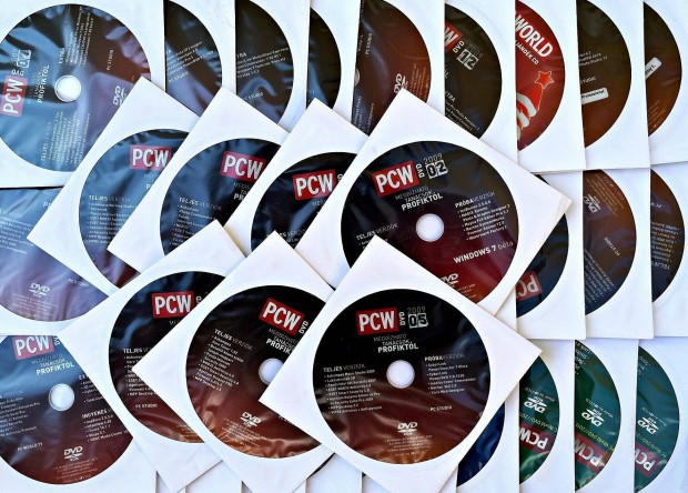 PC World magazin DVD mellkletei - 2006/02-tl - 2012/01-ig