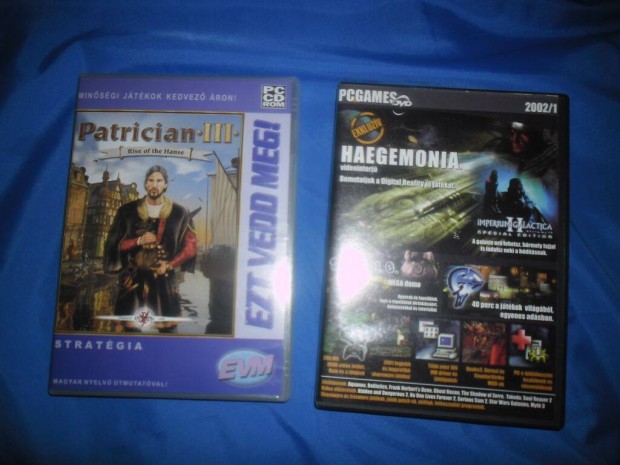 PC games : Haegemonia PC CD Rom : Patrician III . ( stratgia )