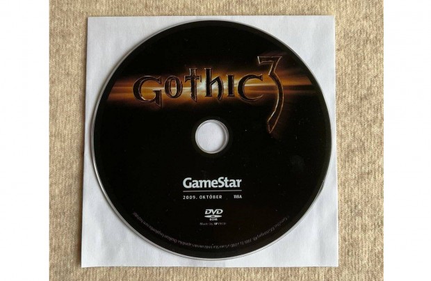 PC jtk - Gothic 3. DVD