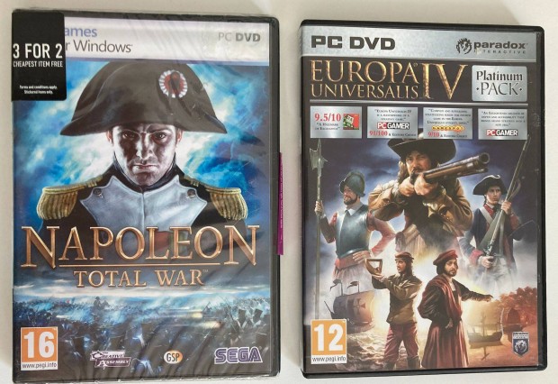 PC játékok Napoleon Total War (Bontatlan!) Europa IV Universalis