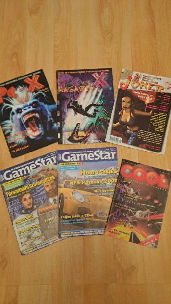 PC magazinok (PC-X, Gamestar, Joker, Cool)