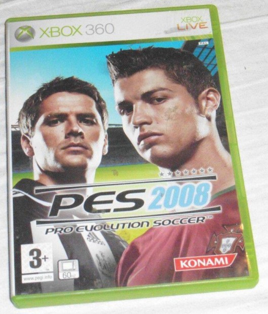 PES 2008 (Pro Evolution Soccer 2008) Gyri Xbox 360 Jtk akr flron