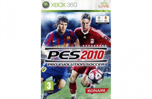 PES 2010 Pro evolution soccer 2010 Xbox360 jtk kszletrl
