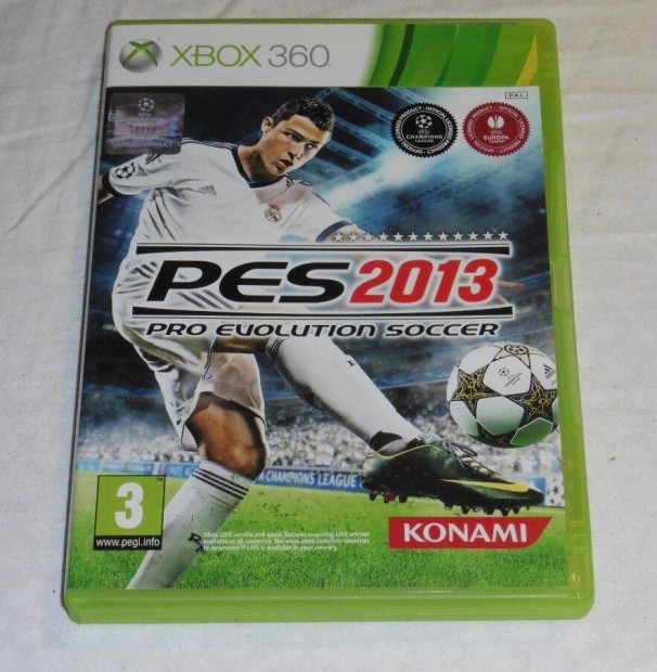 PES 2013 (Pro Evolution Soccer 2013) Gyri Xbox 360 Jtk akr flron