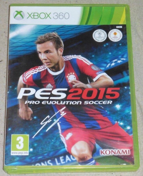 PES 2015 (Pro Evolution Soccer 2015) Gyri Xbox 360 Jtk akr flron