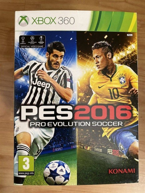 PES 2016 (Pro Evolution Soccer 2016) xbox 360 jtk