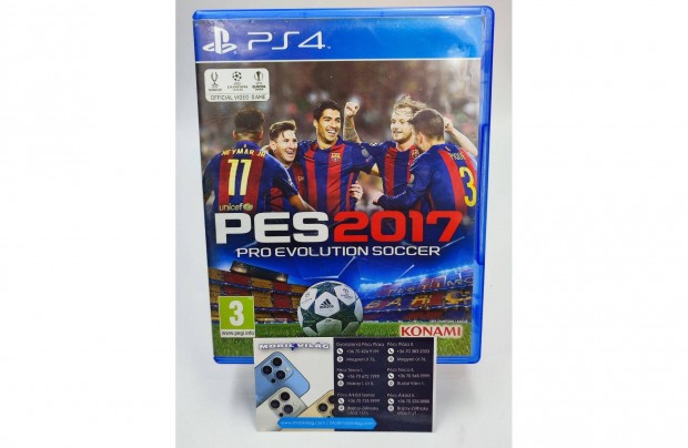 PES 2017 Pro Evolution Soccer PS4 Garancival #konzl1266