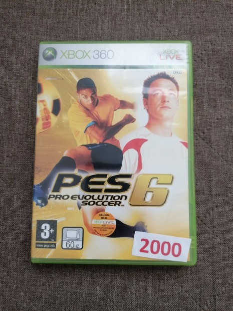 PES 6 Pro evolution soccer Xbox 360 jtk elad!