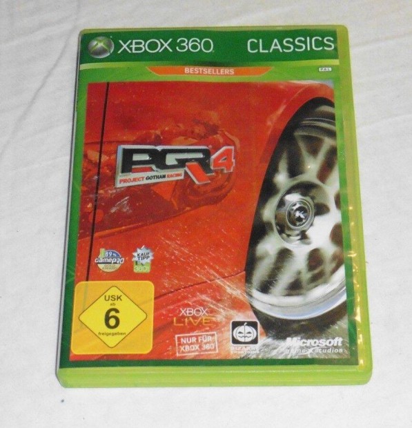 PGR 4 (Project Gotham Racing 4) Magyar Gyri Xbox 360 Jtk akr flr