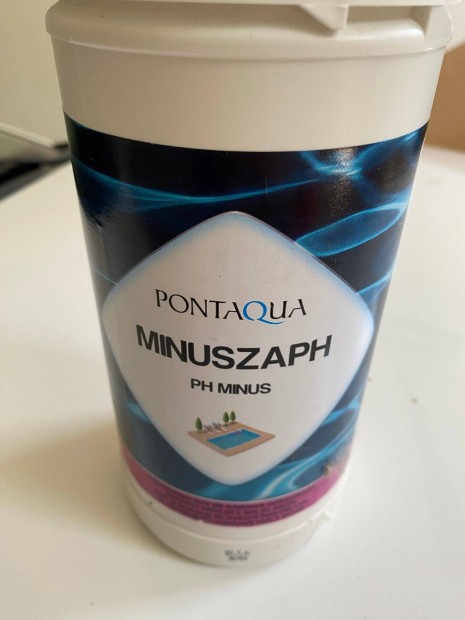 PH minus 1,5 kg-os kiszerels pontaqua granultum medence vizbe