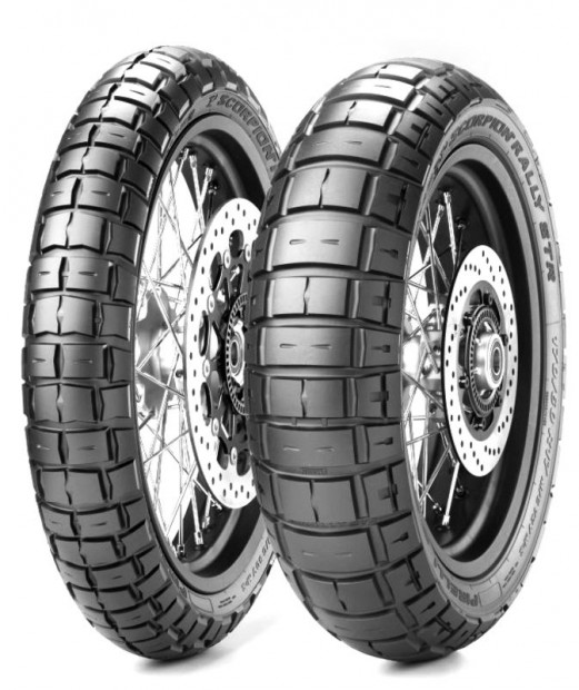 PIRELLI Gumiabroncs SCORPION RALLY STR (F) 110/80 R 19 M/C 59V TL M+S