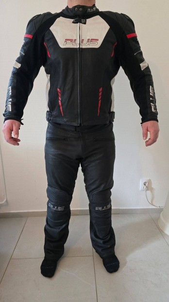 PLUS Racing férfi motoros bőrruha