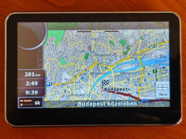 PNA GPS t�rk�pes Navig�ci� aut�s tart�val, t�lt� k�bellel, tokkal
