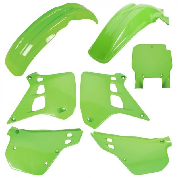 POLISPORT Műanyag Készlet OEM Színben - Kawasaki KX 125 (90-91)