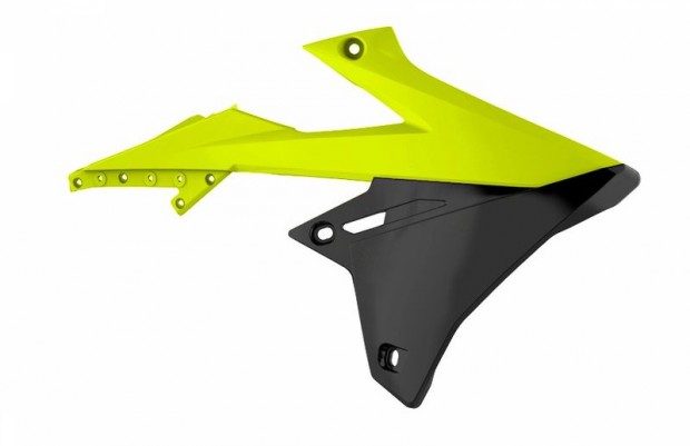 POLISPORT hűtővédők neon sárga Suzuki RM-Z450-hez