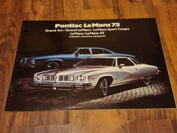 PONTIAC Lemans Prospektus 1975