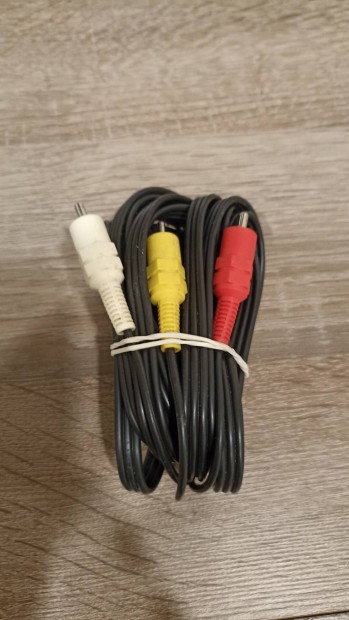 PS1 PS2 playstation 1 2 AV RCA kábel