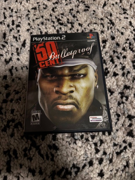 PS2 50 Cent Bulletproof, csak kibontott elad