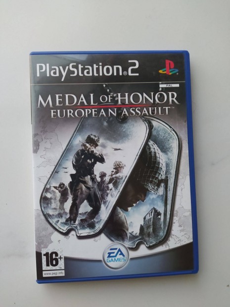 PS2 Medal of Honor European Assault eredeti PS2 játék