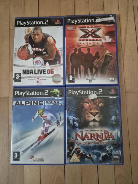 PS2 NBA Live 06 Narnia Alpine Skiing X Factor jtkok egyben