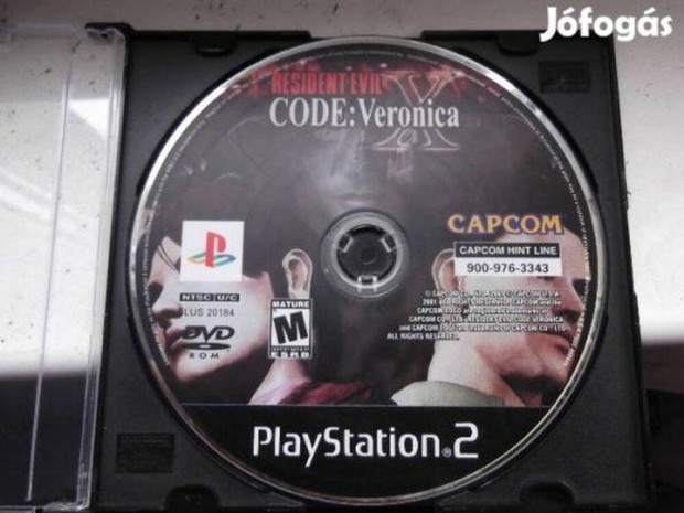 PS2 Resident Evil Code veronica X NTSC DVD