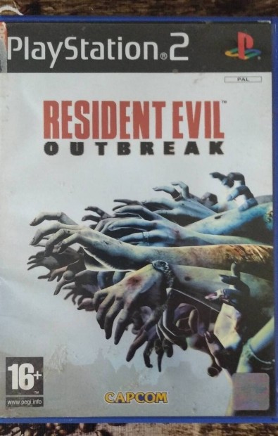 PS2 Resident Evil Outbreak