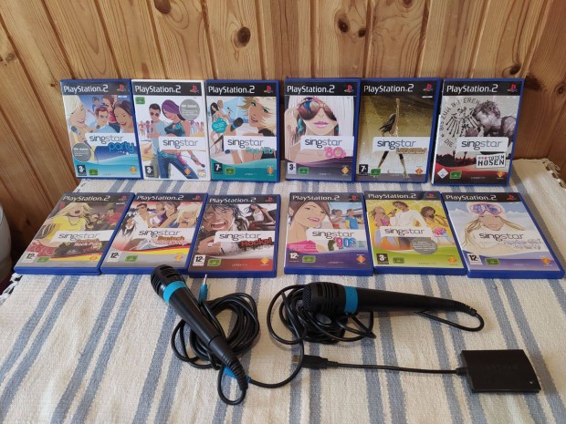 PS2 Singstar csomag