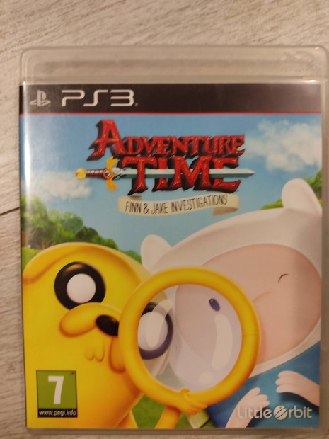 PS3 Adventure Time Finn & Jake Investigations Ritka!