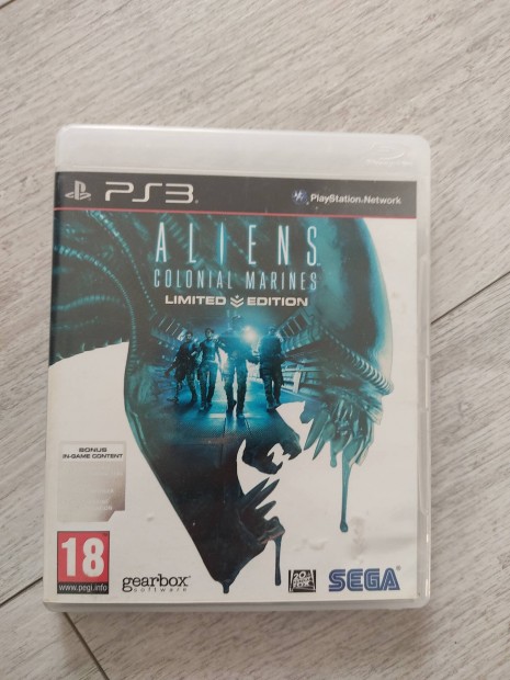 PS3 Alien Colonial Marines Ritka!