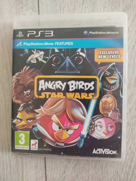 PS3 Angry Birds Star Wars Ritka!