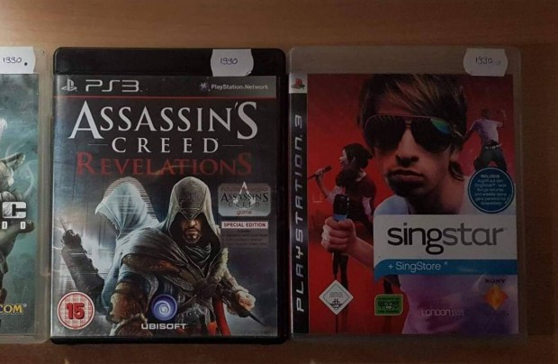 PS3 Assassin's Creed Revelations, Singstar jtkok !