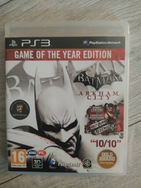 PS3 Batman Arkham City GOTY Csak 3000!