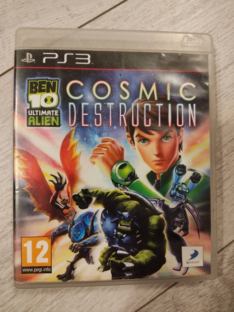 PS3 Ben 10 Cosmic Destruction Ritka!