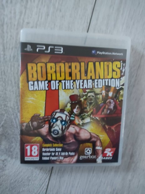 PS3 Borderlands GOTY Csak 2500!