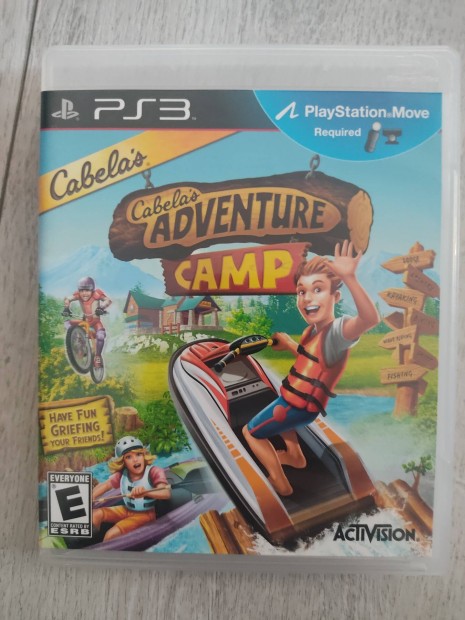 PS3 Cabela's Adventure Camp Ritka!