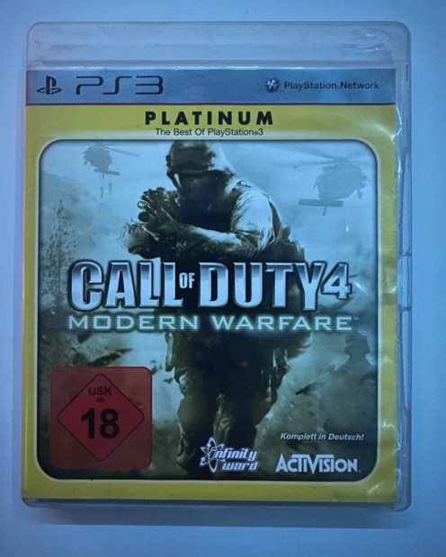 PS3 Call of Duty 4 Modern Warfare Platinum