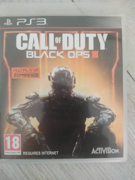 PS3 Call of Duty Black Ops 3 Csak 3000!