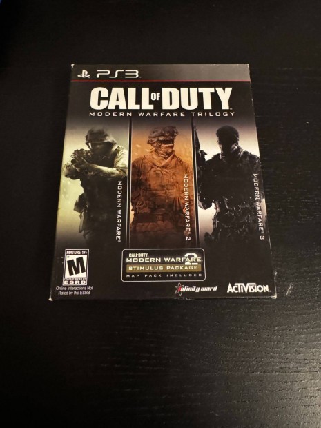 PS3 Call of Duty Modern Warfare Trilogy (3 jtk egyben)